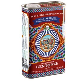 Centonze, 'Case di Latomie' D.O.P. Valle del Belice, Extra Virgin Olive Oil, Iconic Tin (500ml/16.9 fl oz)