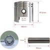 LD90 Motor Piston Kit, 48mm Piston Set- Gas Motorized Bicycle
