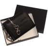 Chain Wallet Small, black, Compact