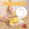 Cheese Slicer Cutter Stainless Steel Cheese Slicers with Wire Sturdy