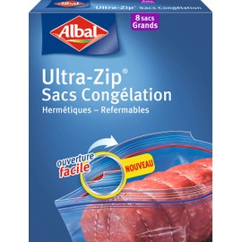 Albal 4008871202024 Freezer Bags with Press Lock (Pack of 8)