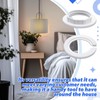 Weewooday Weewooday 10 Pack E27 to E14 White Lamp Shade