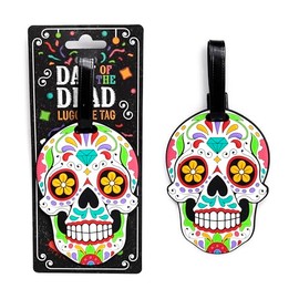 Puckator Day of The Dead PVC Luggage Tag