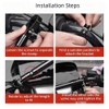Motorcycle 22-25mm Aluminum Alloy Balance Bar Durable No rusting Handlebar