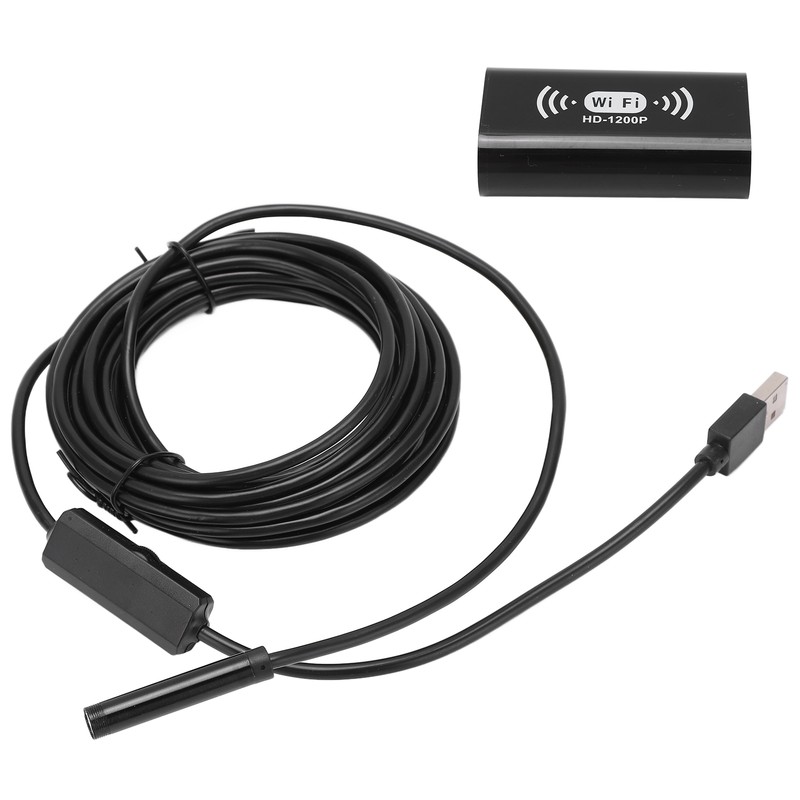 F130 8mm Wifi Endoscope Rigid Wire HD Waterproof Industrial Endoscope
