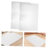 Alipis 2pcs Aluminum Sheet Metal Plates for Crafting Industry Aluminum