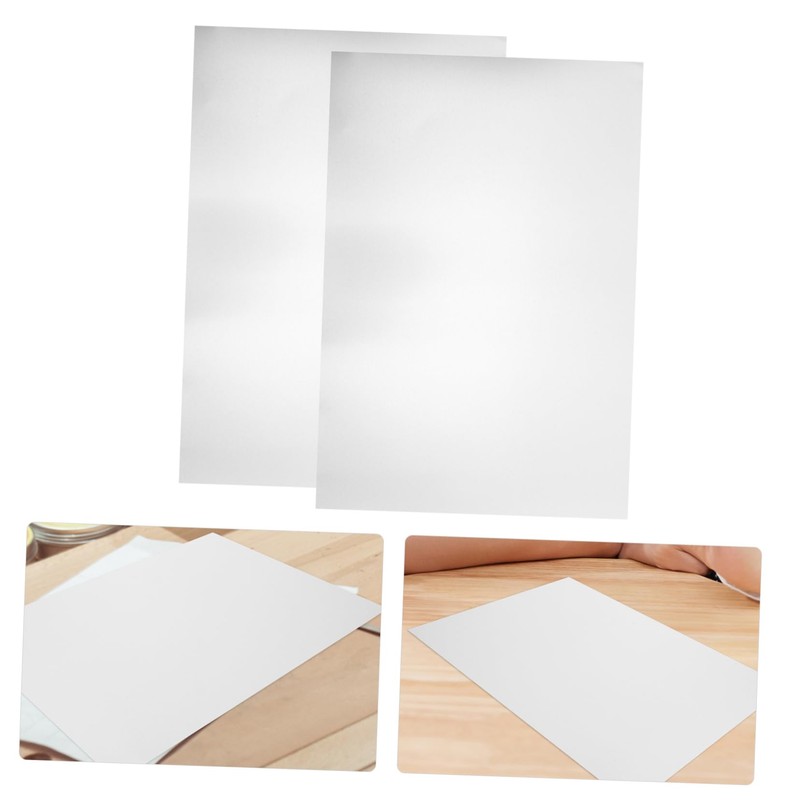 Alipis 2pcs Aluminum Sheet Metal Plates for Crafting Industry Aluminum