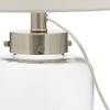 360 Lighting Coastal Accent Table Lamp Fillable 20.5" High Clear