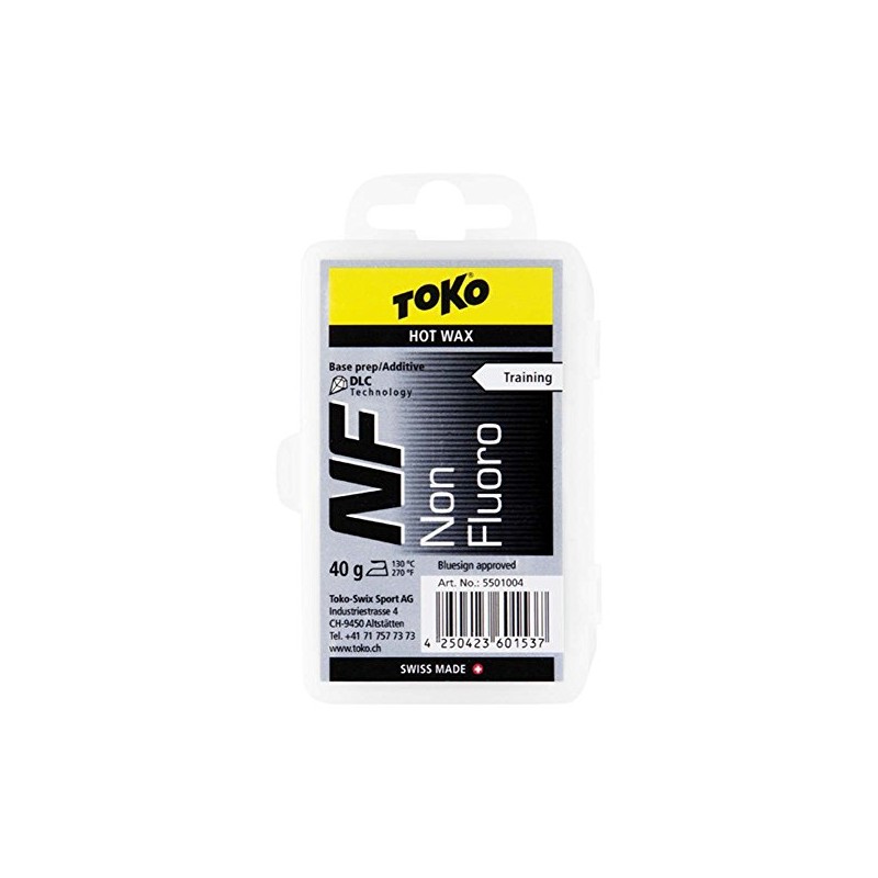 TOKO Wachs NF Hot Wax Black 40g