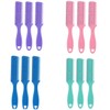 TOVINANNA 3pcs Hair Cutting Scissors Double-sided Razor Side Comb for