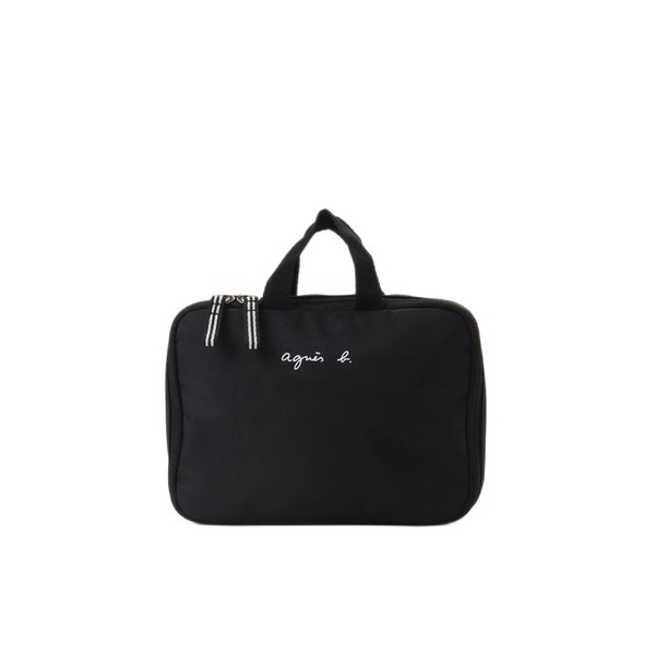 Agnes B AC12 E POUCH Mother's Pouch, Black