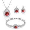 Menton Ezil Celestial Whispers Crystal Jewelry Sets For Women 18K