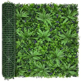 DOPGIB DOPGIB Greenery Grass Wall Boxwood Plant Roll: 40"x120"34 SQFT with UV Resistant Leaves Artificial Ivy Privacy Hedge Fence Screen for Backdrop,Garden and Indoor Outdoor Plant Wall Panel Covering