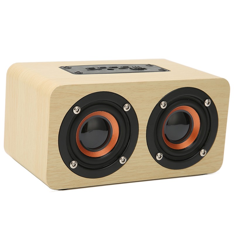 Retro Bluetooth Speaker Built in Mic Portable Wireless Speaker Supports