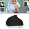 Left Hand Vertical Mouse 2.4G Wireless Vertical Ergonomic Mouse Rechargeable