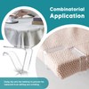 16PCS Table Cloth Clip For 20-35MM Tables, Clear Plastic Tablecloth