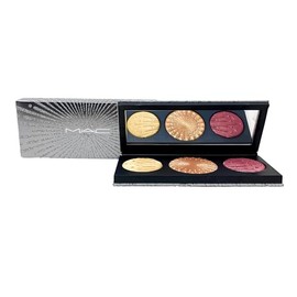 M.A.C Cosmetics Frosted Firework Flashing Ice Extra Dimension Skinfinish Trio: Medium Deep (.31 Oz)