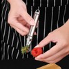 Stainless Steel Strawberry Huller, silver Multi Function Strawberry Huller and