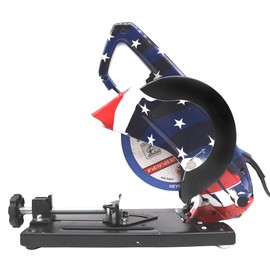 6" Chop Saw Cut Off saw – 6.5 Amp, 610W, 8000 RPM, 60Hz Compact Metal Cutting Corded Saw (Flag Design)
