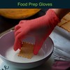 Light Burgundy Nitrile Disposable Gloves - 50 Count - 3
