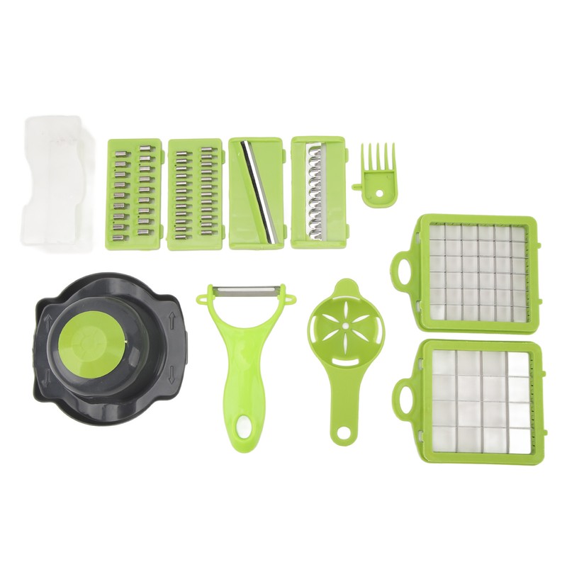 Kitchen Grater Set Stainless Steel Cutter Food Shredding Cutting Slicing