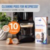 Nespresso Cleaning Capsules x10 - Coffee Machine Cleaner for Crisp