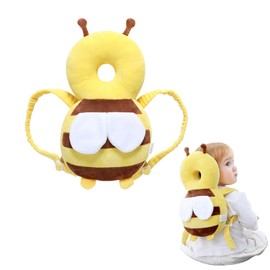 Baby Head Protection, Breathable Baby Head Protective Pads, Adjustable Protective Cushion Baby, Toddler Head Protection Backpack, Safety Cushion, for Toddlers Crawling and Running, Learning to Bee