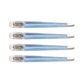 4Pcs Hair Clips for Styling Sectioning, Professional Non Slip Duck Bill Clips Salon Sectioning Clips for Hair Cutting, Hair Styling Hairdresser Accessories for Women (Blue, One size)