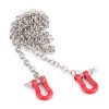 Unbranded 1:10 Scale Metal Alloy Chain & Tow Shackles For