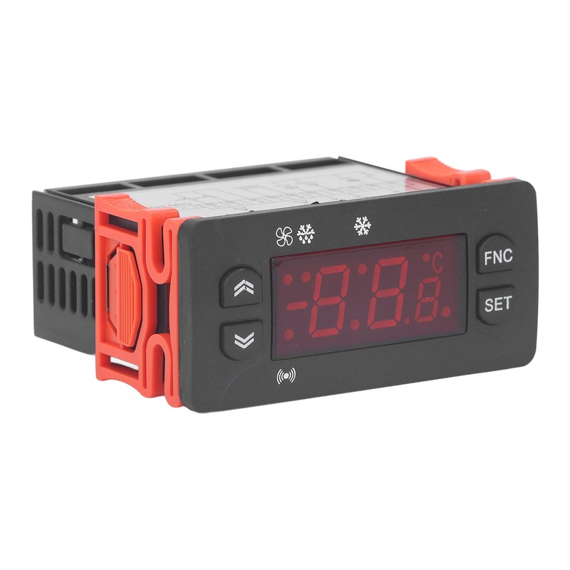 Temperature Controller Fahrenheit Celsius Switchable Digital Display NTC Sensor Thermostat