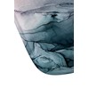 Society6 Elizabeth Karlson Blush and Paynes Gray Flowing Abstract Reflect