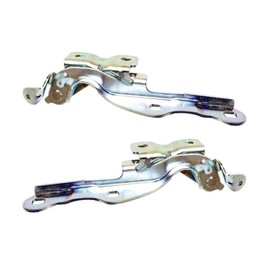 IINAWO for Chevy for Cruze 2011-2015 for Cruze Limited 2016 Front Hood Hinge Bracket Left Right Side Set Pair Steel Black Smooth