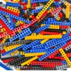 Minizfigs Technical Beam Building Brick Variety Random Assortment Set Red,