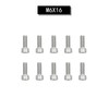 QGHAUC Coil Pack/BRACKET Bolts Stainless Kit Cover Stainless Steel Compatible