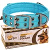 ADITYNA Heavy Duty Dog Collar for Large Dogs - Reflective