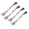 4pcs Fuel Injector Harness Adapter for DENSO Female to EV1