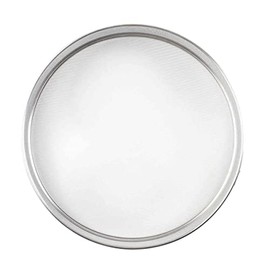 Tablecraft 11059 Round Fine Mesh Sieve Strainer, 10-inch Diameter, Stainless Steel