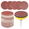 Yakamoz 50Pcs 2 Inch Rotary Sanding Disc Sander Pads Sandpaper