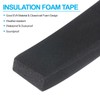 PATIKIL 1-1/5"W x 5/8"T x 6.6Ft Insulation Foam Tape, Self-Adhesive