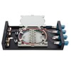4 Port Wallmount Box Fiber Optic Terminal encloure with 8