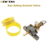 Lemfema Gas Safety Control Valve with Piezo Push Ignition Device