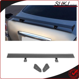 shkj-motors ABS Fit For Hatchbacks Roof Trunk Spoiler Aluminum GT Wing Universal Black