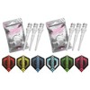 THOR-DARTS L-Style Dart Tips in Double Pack Flights (2 x