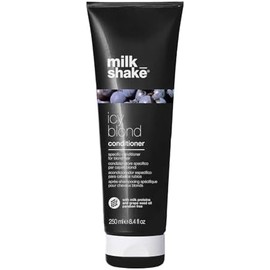 milk_shake Icy Blond Conditioner - Black Pigment Silver Conditioner for Very Light Blond and Platinum Hair, 8.4 Fl Oz (250 ml)