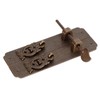 Door Handles Kit Chinese Style Antique Copper Gate Pull Handle
