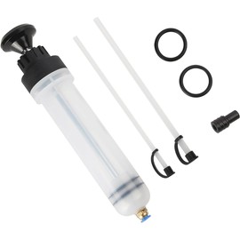 WADY 200cc Fluid Extractor Pump,Automotive Fluid Extractor Pump,Oil Extractor/Oil Syringe Fluid Transfer Pump with Hose, Manual Fuel Suction & Filler, Fluid Oil Change Evacuator