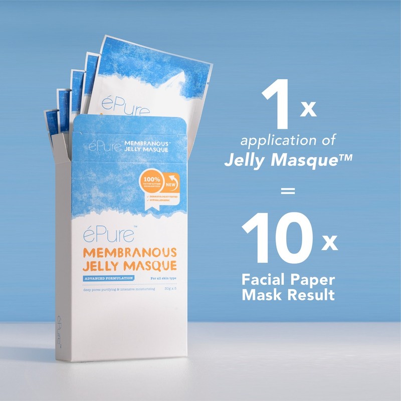 ePure Membranous Jelly Masque Box (5's)