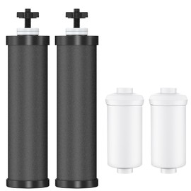 Gravity Water Filter Replacement,Gravity Water Filter Replacement for Berkey® BB9-2® Black Filters & PF-2® Fluoride Filters, Compatible with Berkey® Gravity Water Filter System
