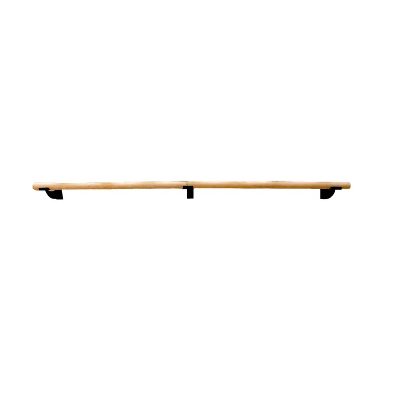 Ballet Barre Single Bar 20 FT Long 1.5” Diameter Black,