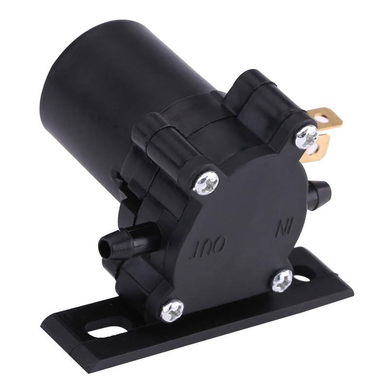 HilBeliFU Universal Windshield Washer Pump,OEM AWP01, 12V Washer Fluid Pump,